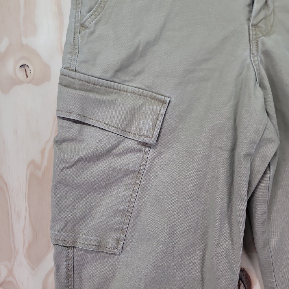 Levis XX Cargo Taper Pants Mens 32x30 Khaki Stretch Utility Military Workwear - Picture 3 of 16